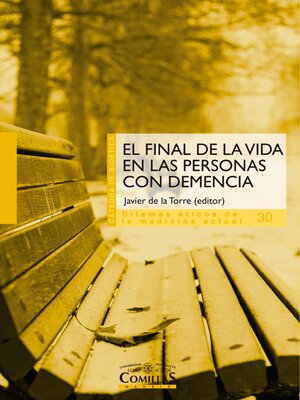 cover image of El final de la vida en personas con demencia